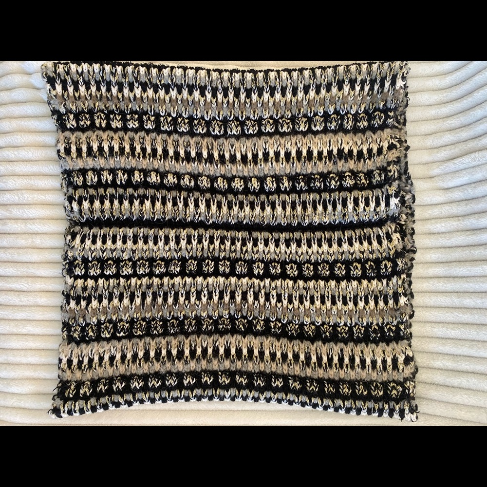 Moda international neck warmer loop scarf